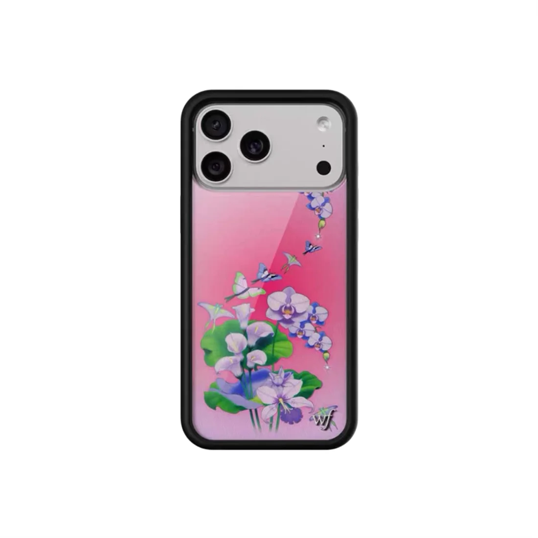 New 2026 Wildflower Tiger pattern Phone Case For iPhone 17 16 15 14 13 11 12 Pro Max Plus 17 Air INS Angel Horse Shockproof Cove