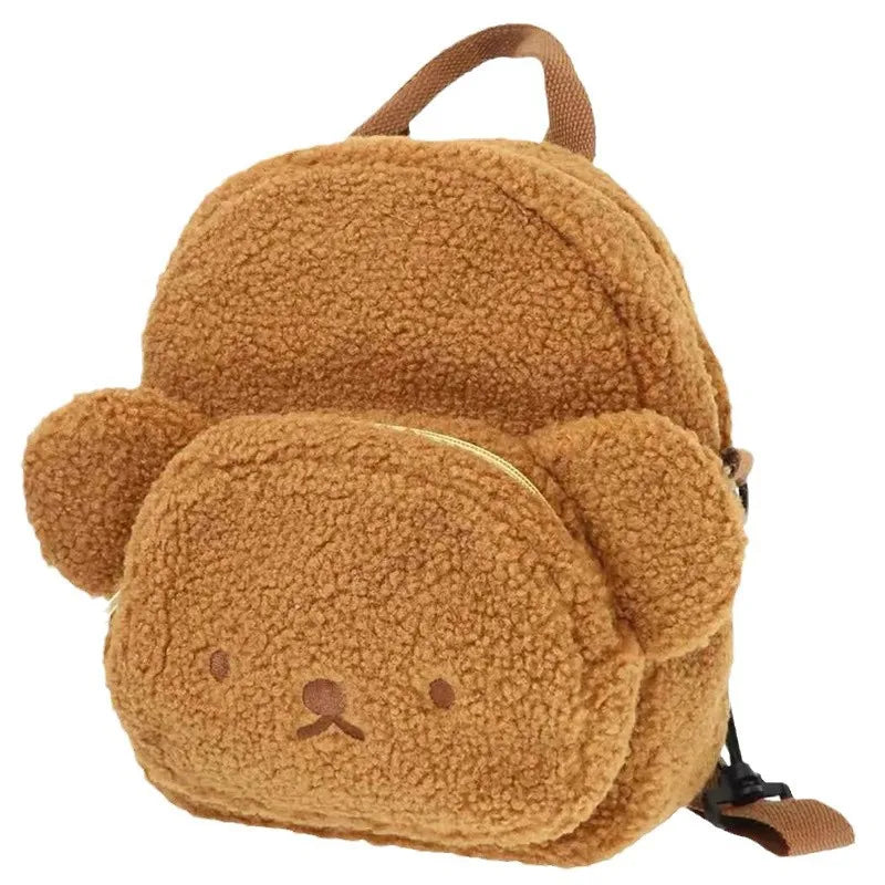 Hot Cute Miffy Series Plush Backpack Cartoon Creativity Portable Multifunctional Large Capacity Backpack Girls Birthday Gift