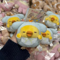 Easy bear Rabbit Ear Pajamas sleep Plush toys Keychains Stuffed Animals Bunny ear Rilakkuma kawaii Bear Stuffed doll toys gift