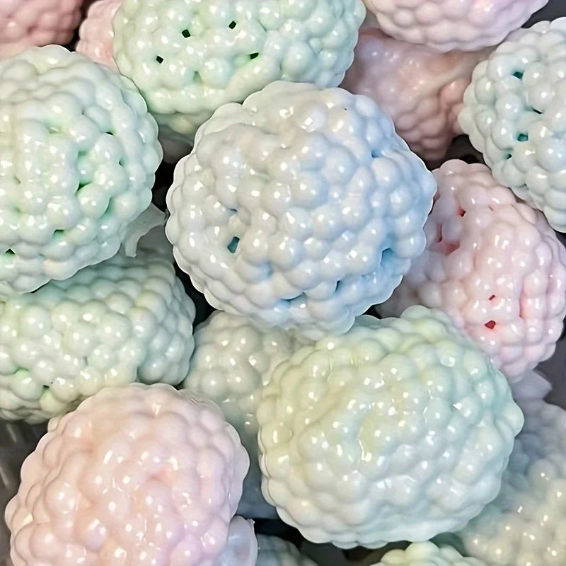Handmade Glutinous Rice Balls, Popping Beads, Stress-Relief Ice-Skin Balls, Hand-Made Squeeze Toys, Milk-Skin Popping Balls, Toy Balls