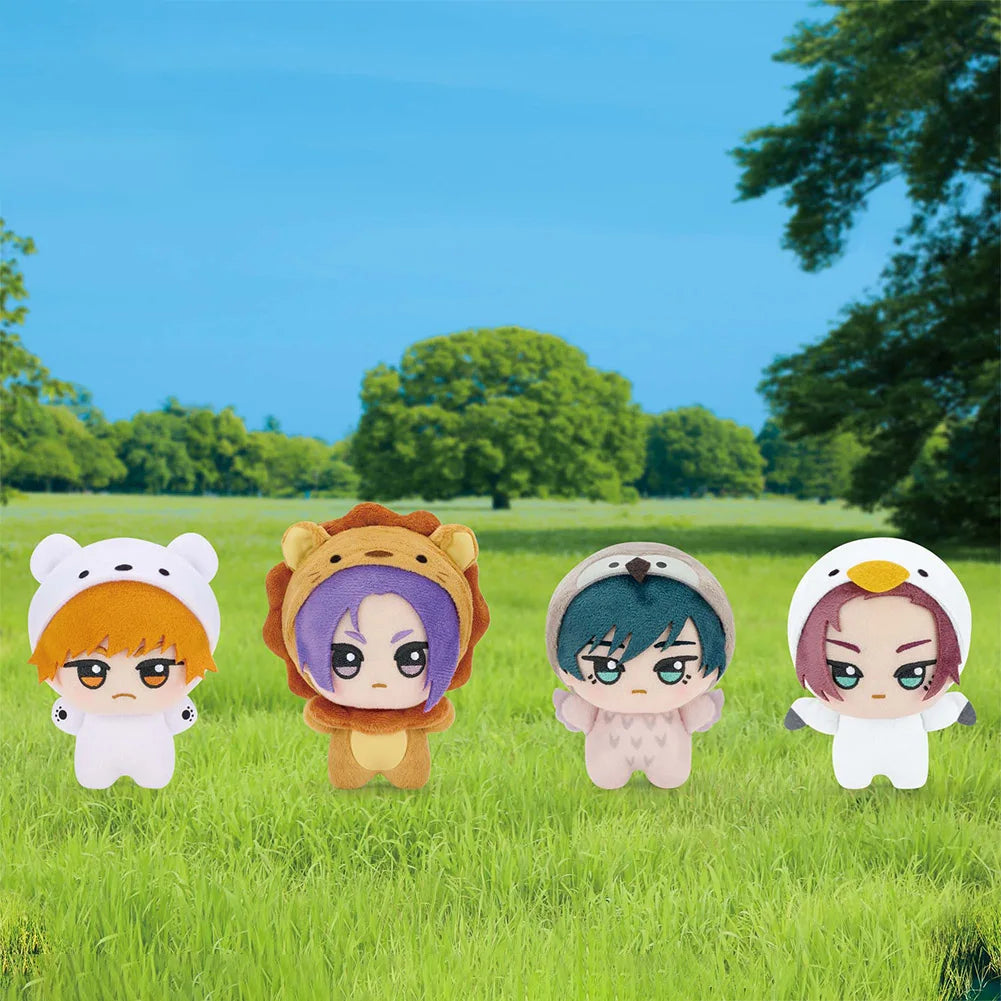 Anime Plush Pendant KeyChain Yoichi Isagi Nagi Seishiro Mikage Reo Rin Itoshi Itoshi Sae plush doll Backpack pendant