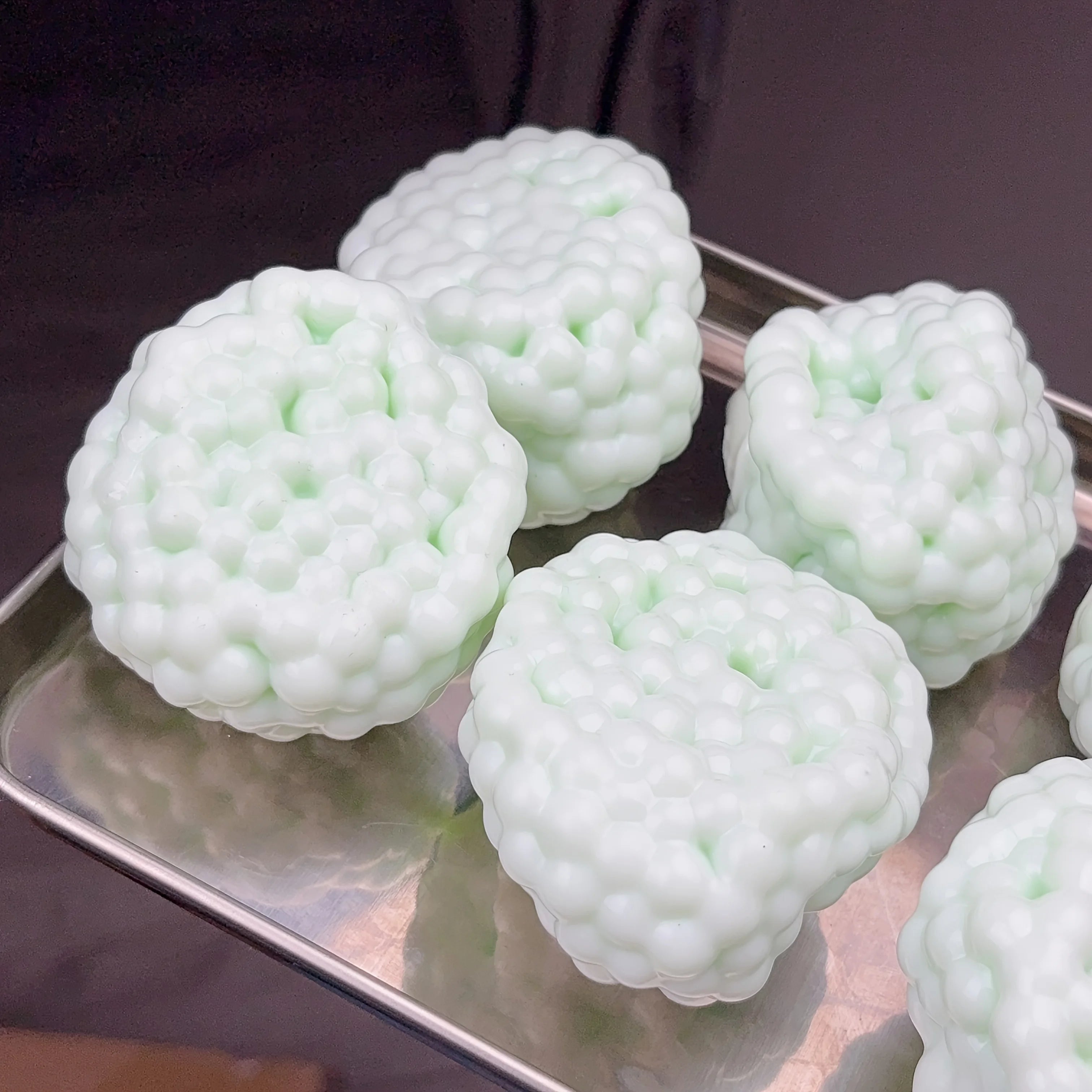 Handmade Glutinous Rice Balls, Popping Beads, Stress-Relief Ice-Skin Balls, Hand-Made Squeeze Toys, Milk-Skin Popping Balls, Toy Balls