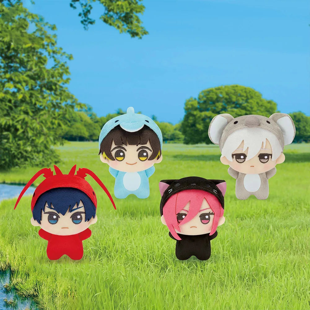 Anime Plush Pendant KeyChain Yoichi Isagi Nagi Seishiro Mikage Reo Rin Itoshi Itoshi Sae plush doll Backpack pendant