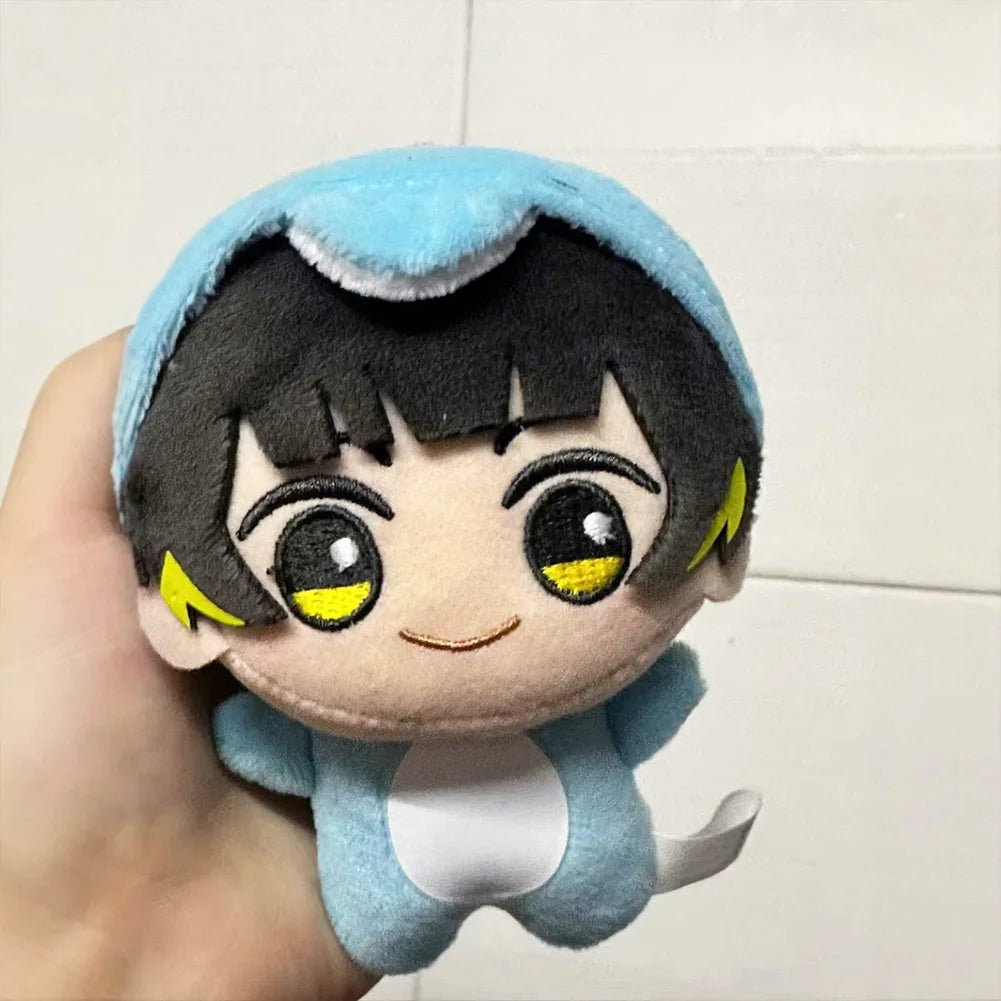 Anime Plush Pendant KeyChain Yoichi Isagi Nagi Seishiro Mikage Reo Rin Itoshi Itoshi Sae plush doll Backpack pendant