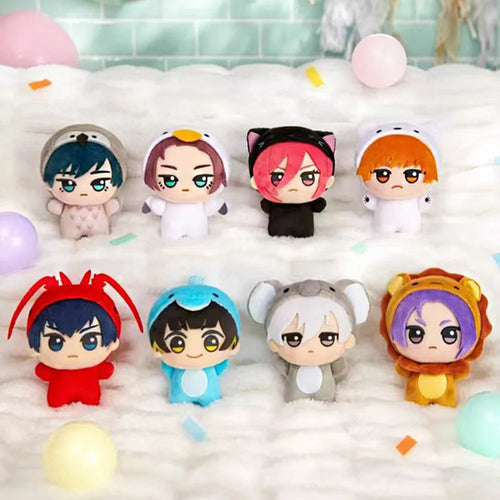 Anime Plush Pendant KeyChain Yoichi Isagi Nagi Seishiro Mikage Reo Rin Itoshi Itoshi Sae plush doll Backpack pendant