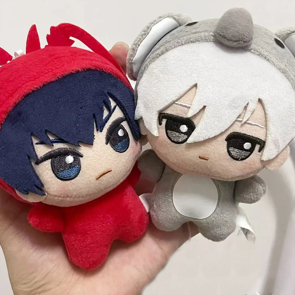 Anime Plush Pendant KeyChain Yoichi Isagi Nagi Seishiro Mikage Reo Rin Itoshi Itoshi Sae plush doll Backpack pendant