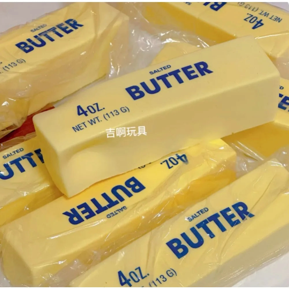 Butter Stick Milk Strip Squishy Toy Slow Rebound Soft Squeeze Stress Relief Toy