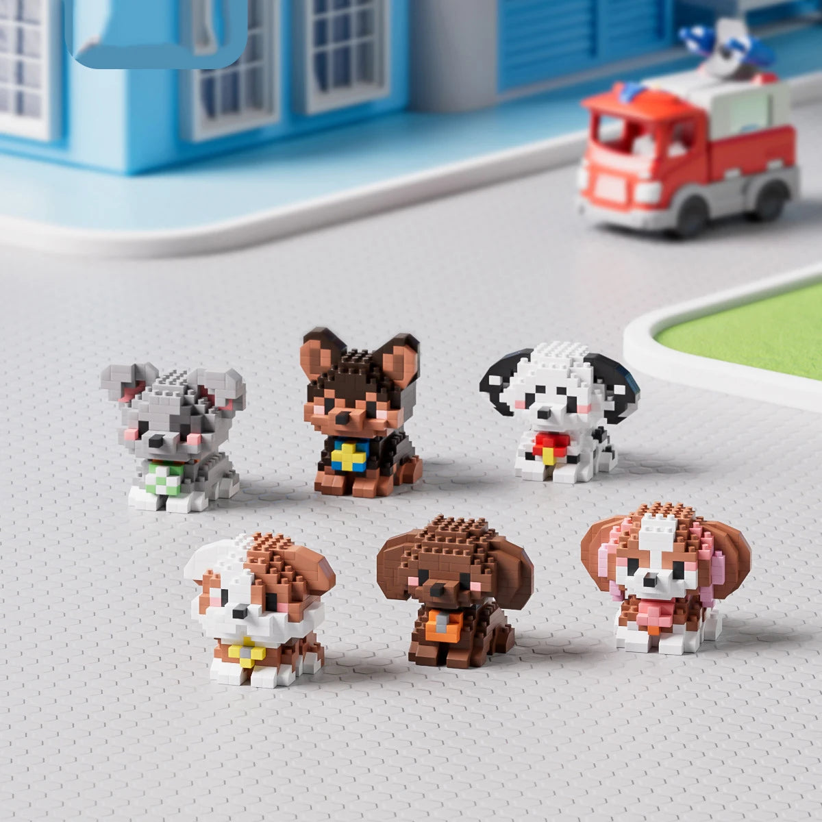 Cat Animal Brick Toy for Children Girls 8 To 10 Years Old Birthday Gifts Construction Block Set Mini Building Blocks Educational